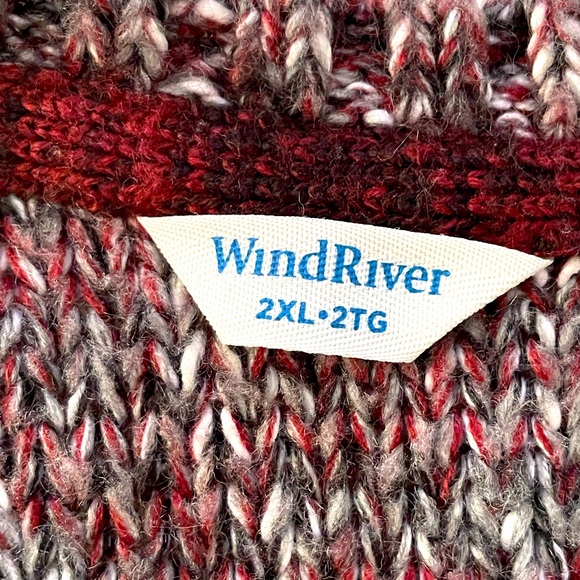Wind River mixed Colour Knit Pullover XXL - Picture 3 of 9